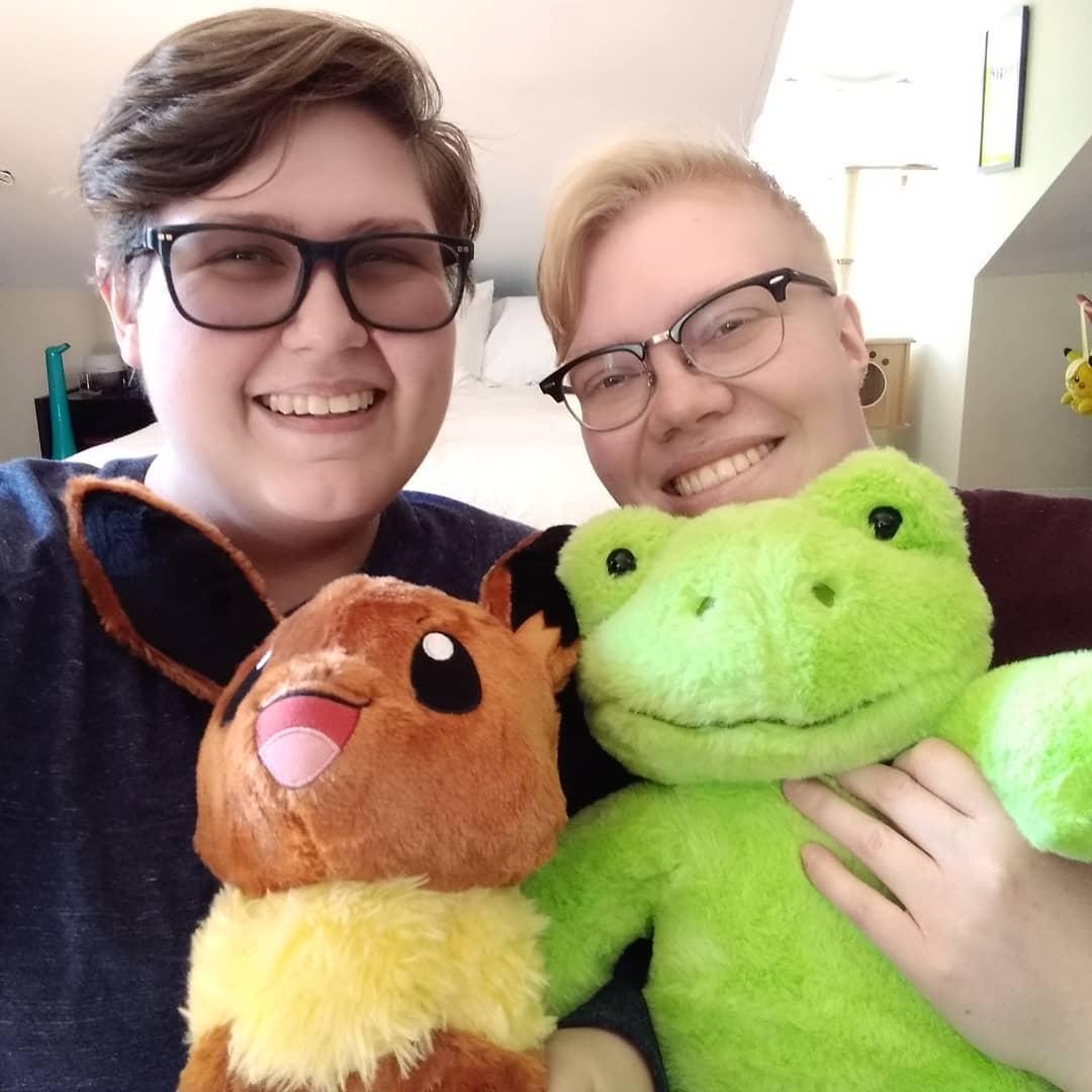 Our last day out before the endless pandemic - a date at Build a Bear.