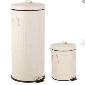 Trash Can Set - Limestone Beige