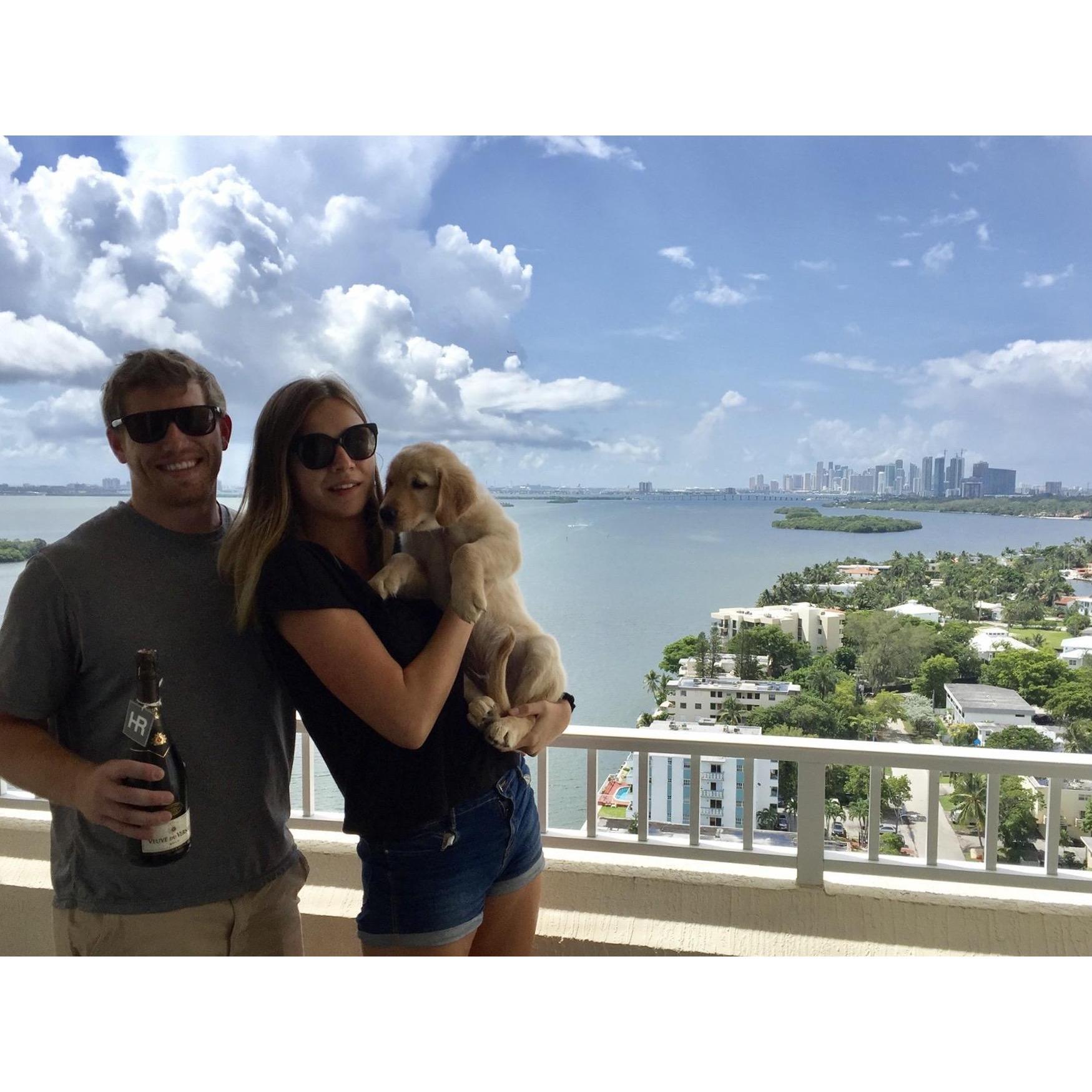 We moved to Miami!