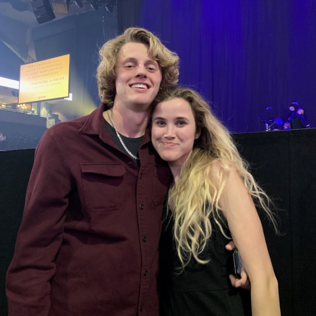 Last concert together before COVID (Lumineers Feb, 2020)