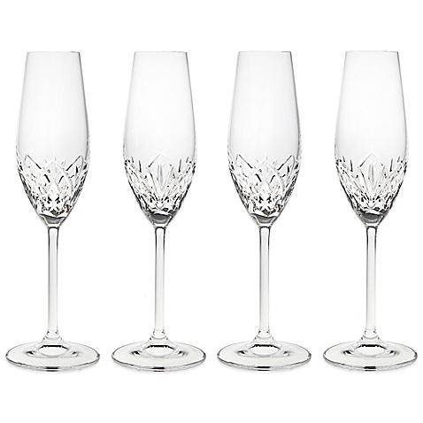 Godinger Dublin Reserve Champagne Flutes (Set of 4)