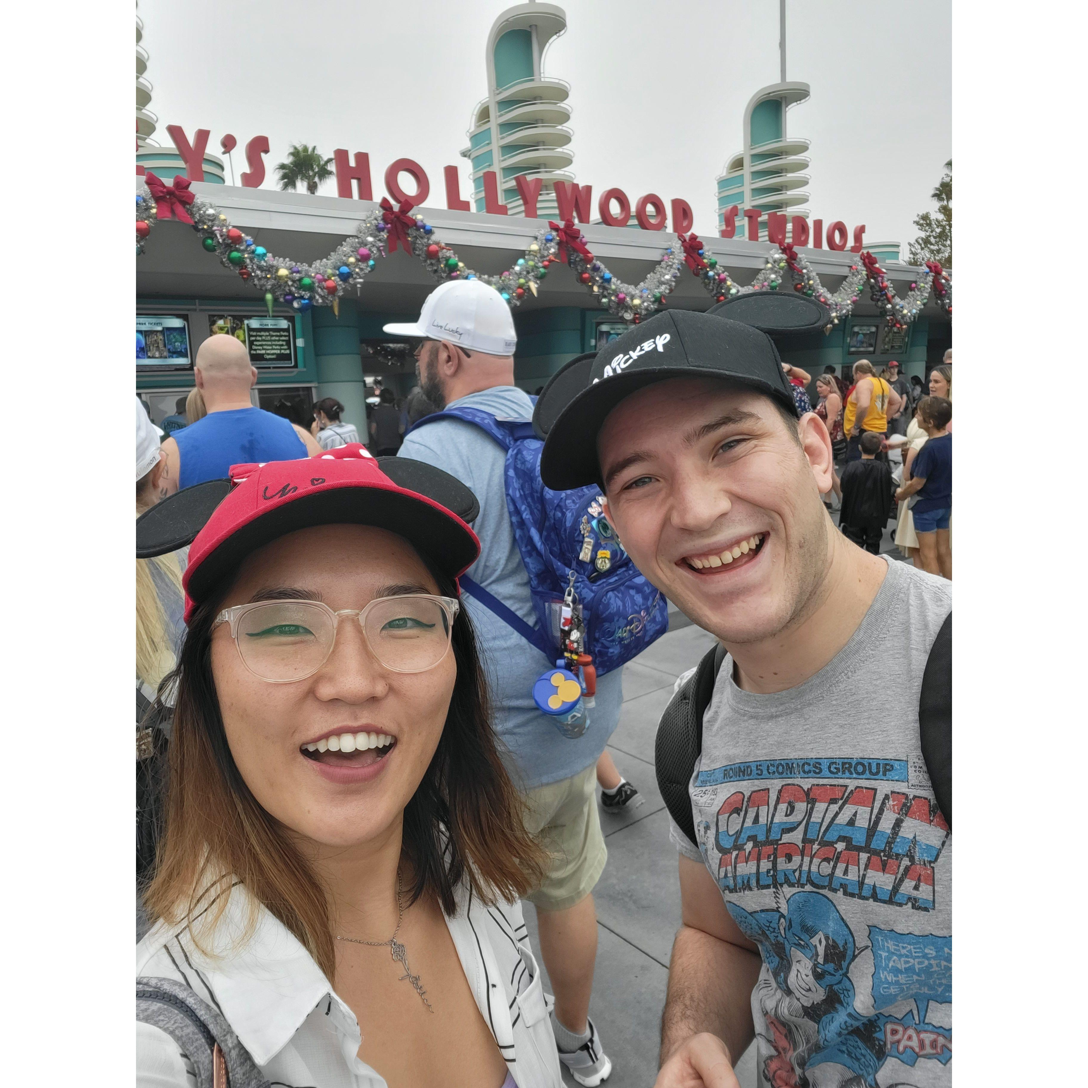 First time at Disneyland and California Adventure for Esther!