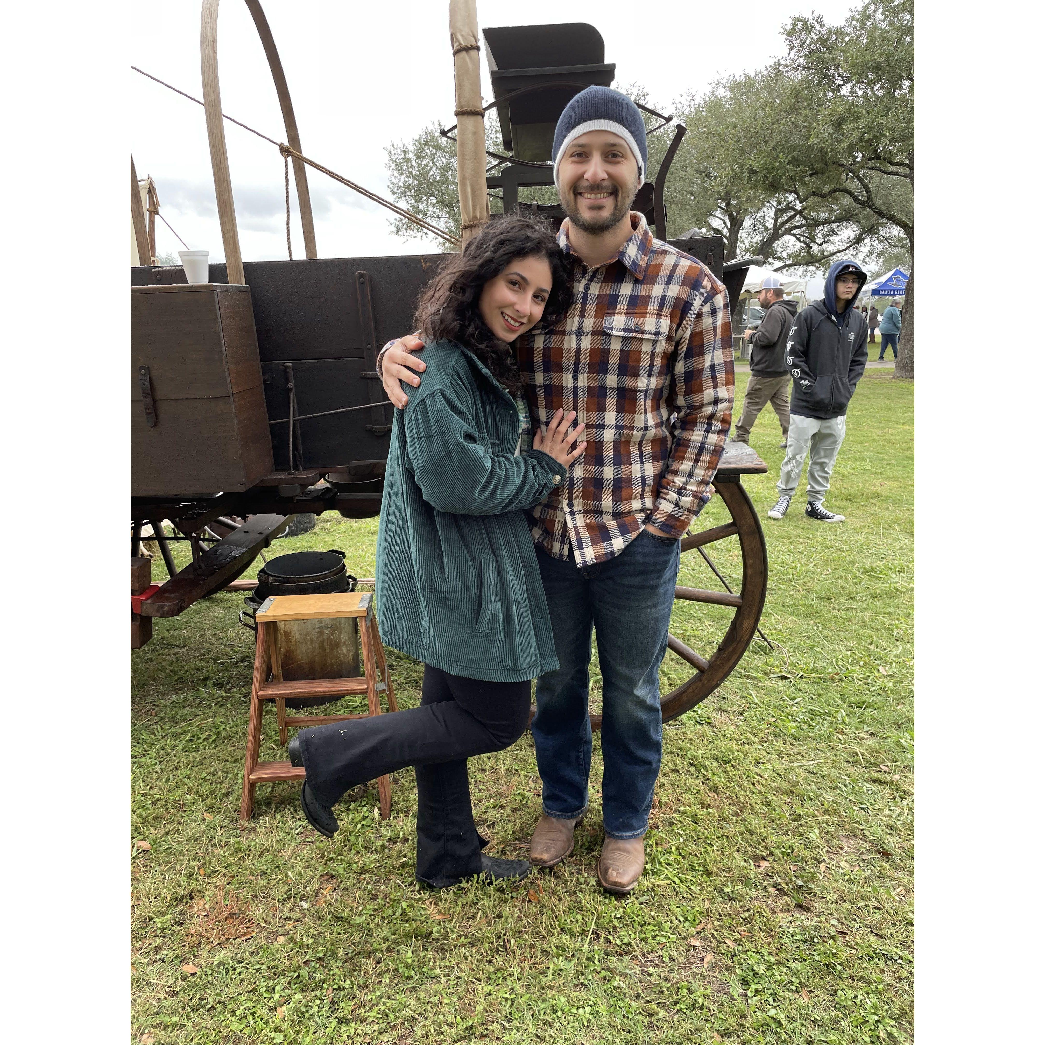 David's first time coming to the King Ranch Breakfast