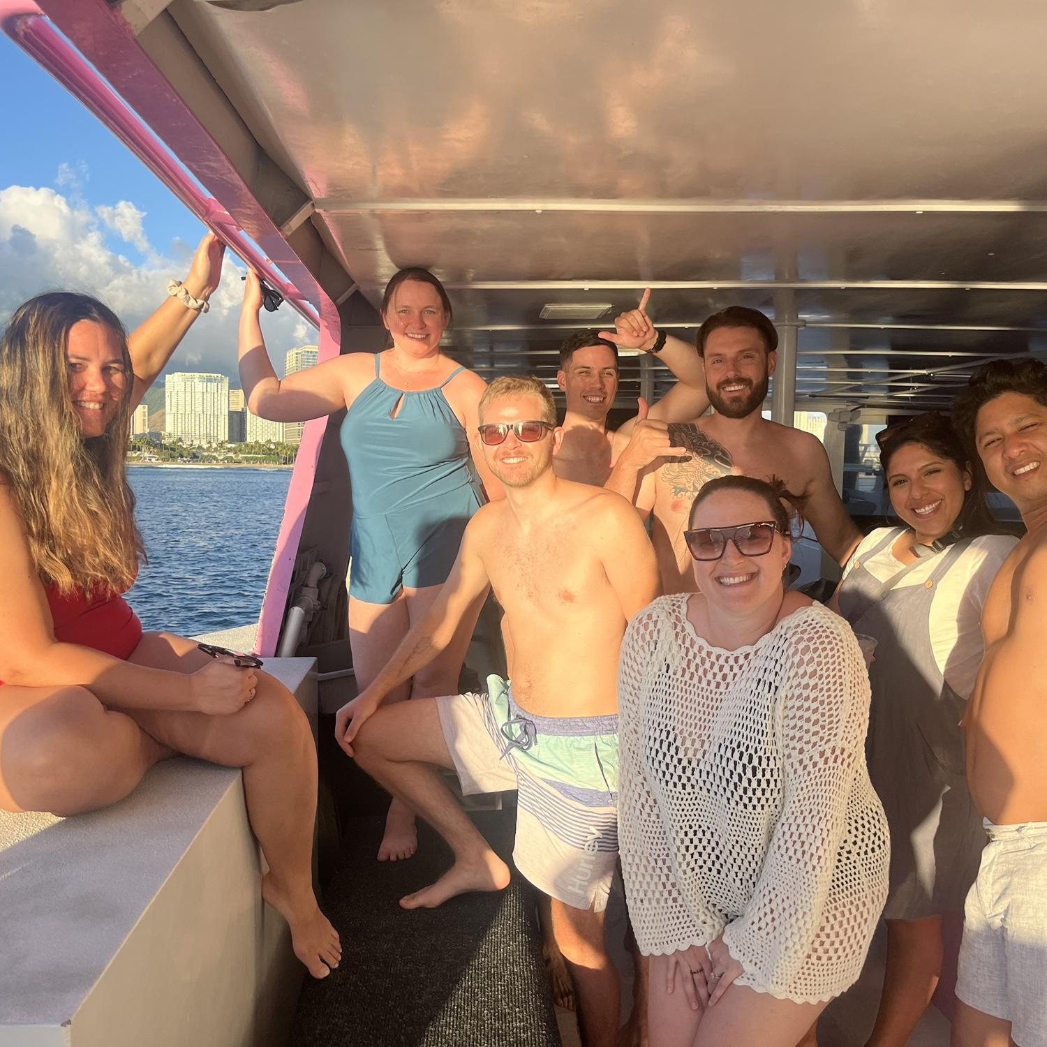 Traveling to Hawaii for a friend’s wedding—what a blast!