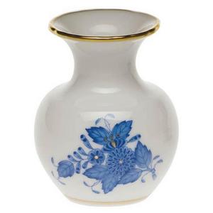 Chinese Bouquet ~ Blue ~ Bud Vase  2.75" H