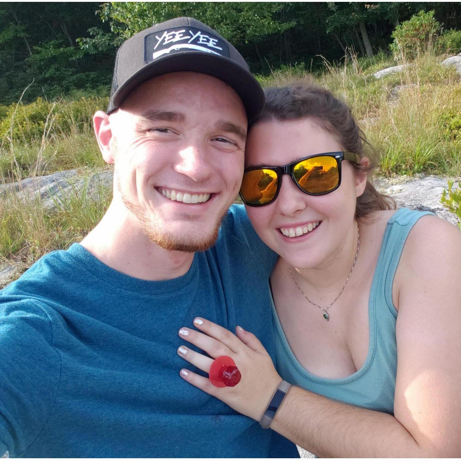 Tommy ringPOPped the question!