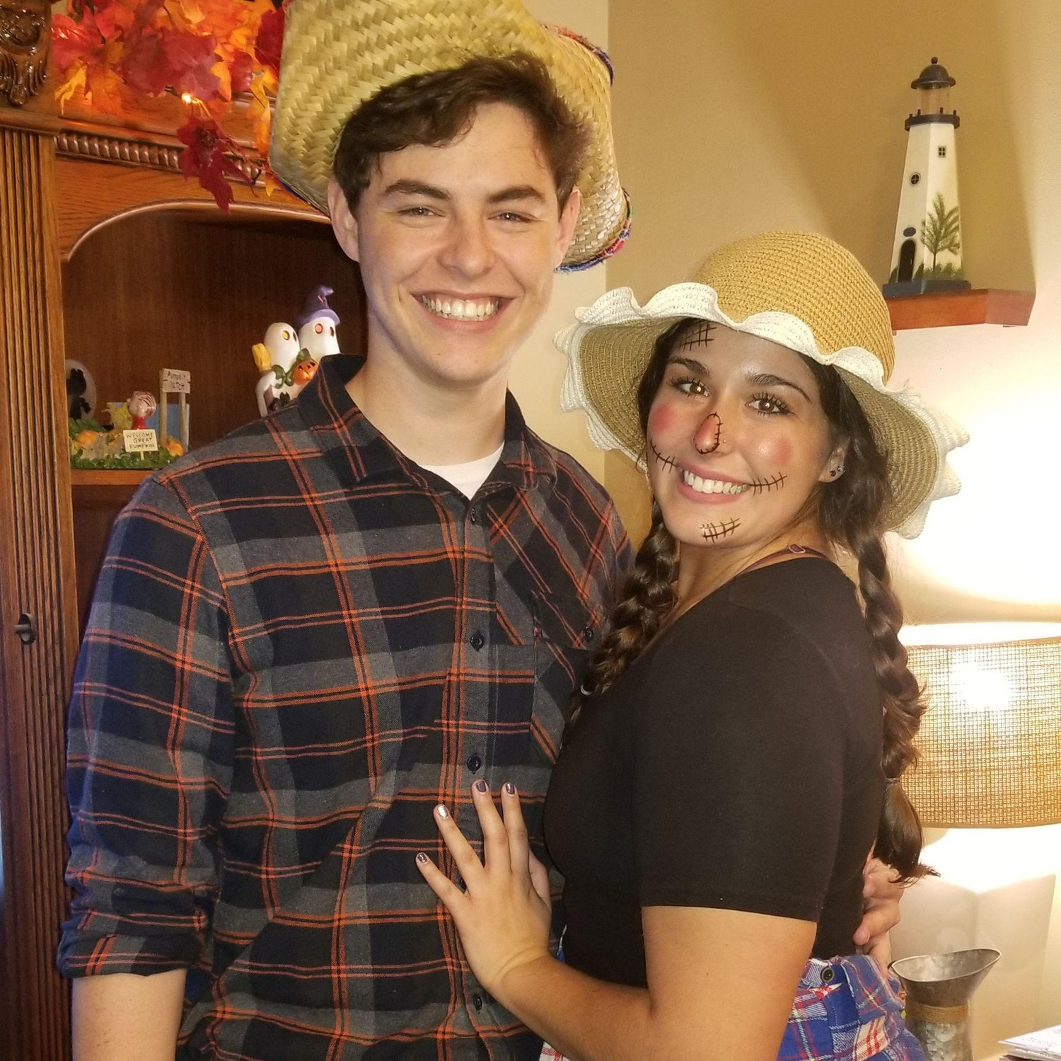 Cole and Nicolette's first Halloween together