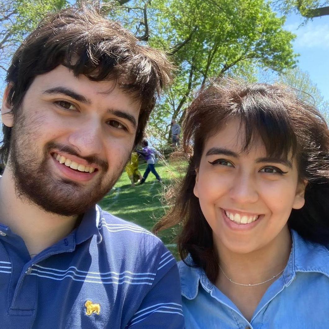 Our first date! We went to the arboretum.