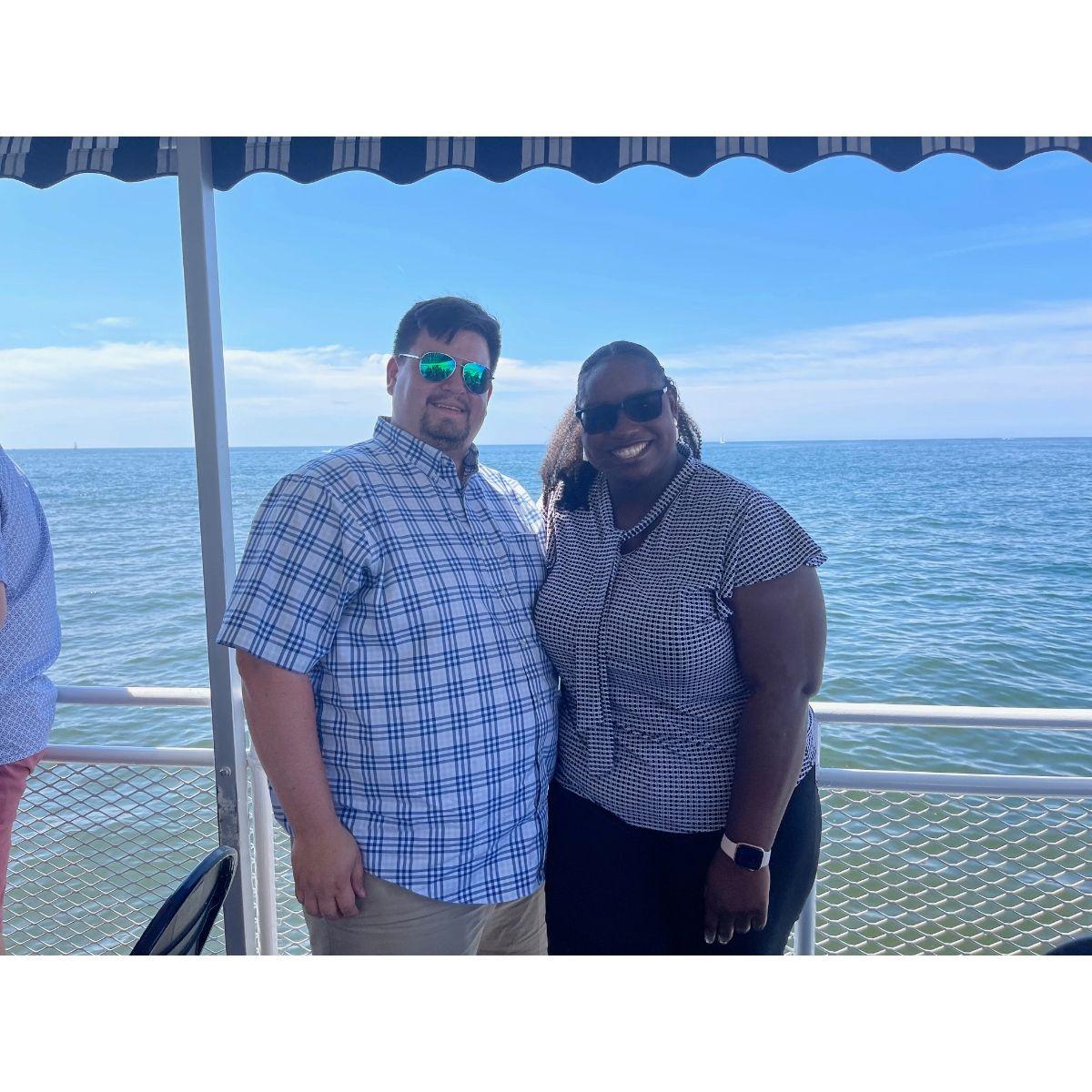 On a boat excursion from Saugatuck, Michigan, 2022