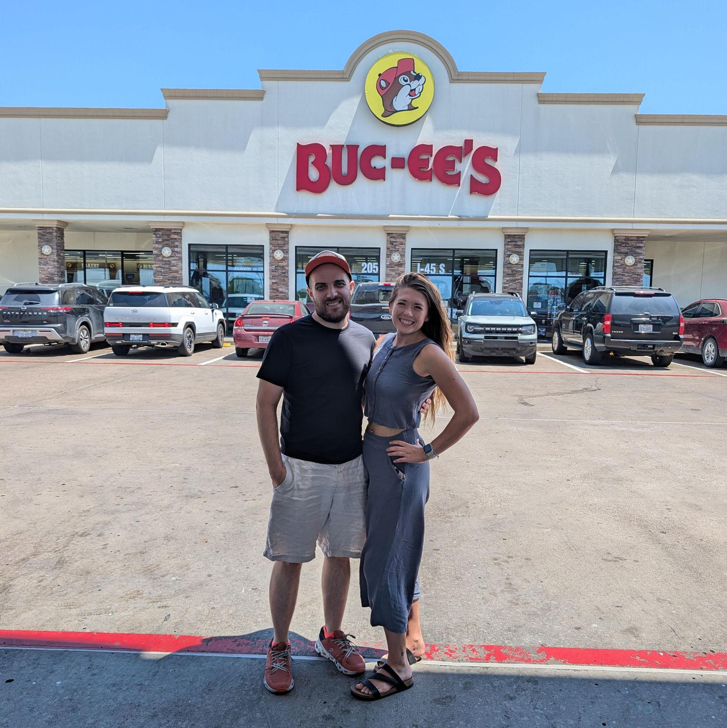 The first time we went to Texas we had to stop at Buc-ee's (aka Carlos's favorite place)