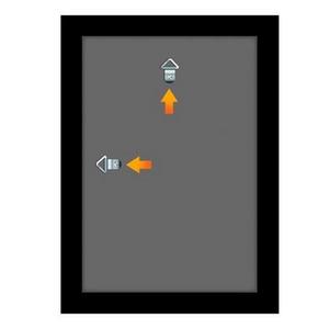 Gallery Perfect 9 Piece Multi-Size Wall Frame Set - Black