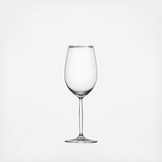 Diva Living Riesling Wine Glass with Band, Set of 6