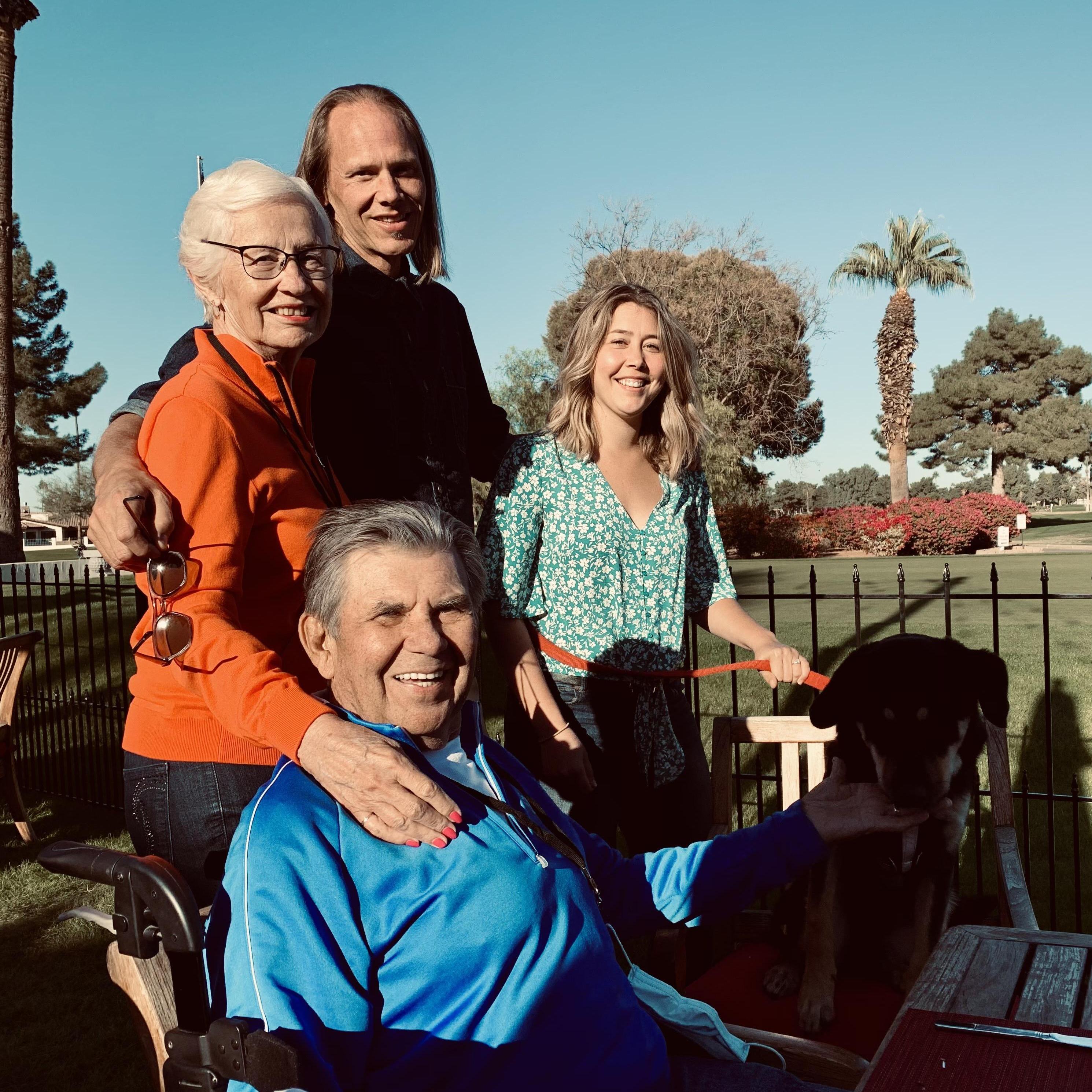 A lovely time in Goodyear, AZ. Sergio loves Dale the most.