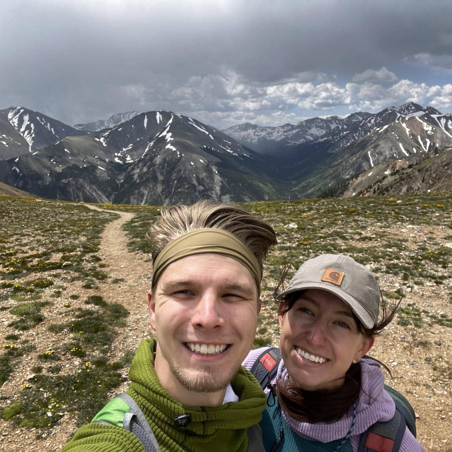 Liv and Jared road tripped in Colorado in 2023. Jared was out of breathe, not because Liv took his breath away, but because of the crazy elevation!