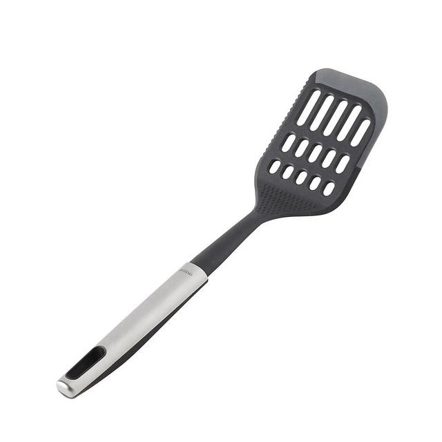 Oneida 13-Inch Slotted Turner, (for all foods, BPA-free, top-rack dishwasher-safe)
