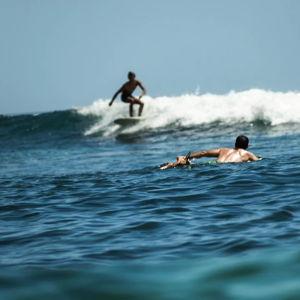 Surfing in Sumba