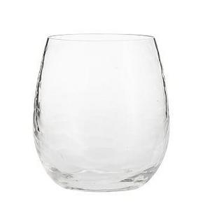PB Classic Acrylic Stemless Wine Glasses, Set of 6