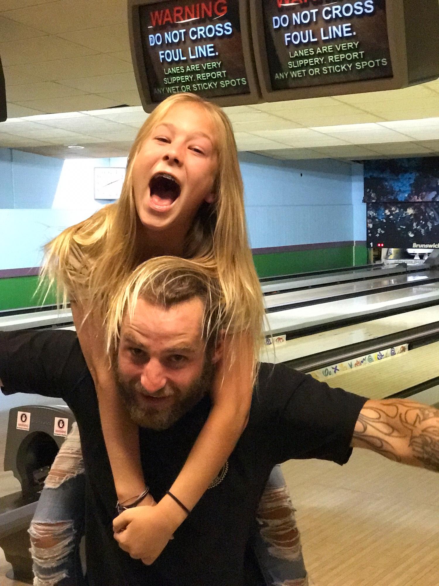 Joey and daughter, Josie