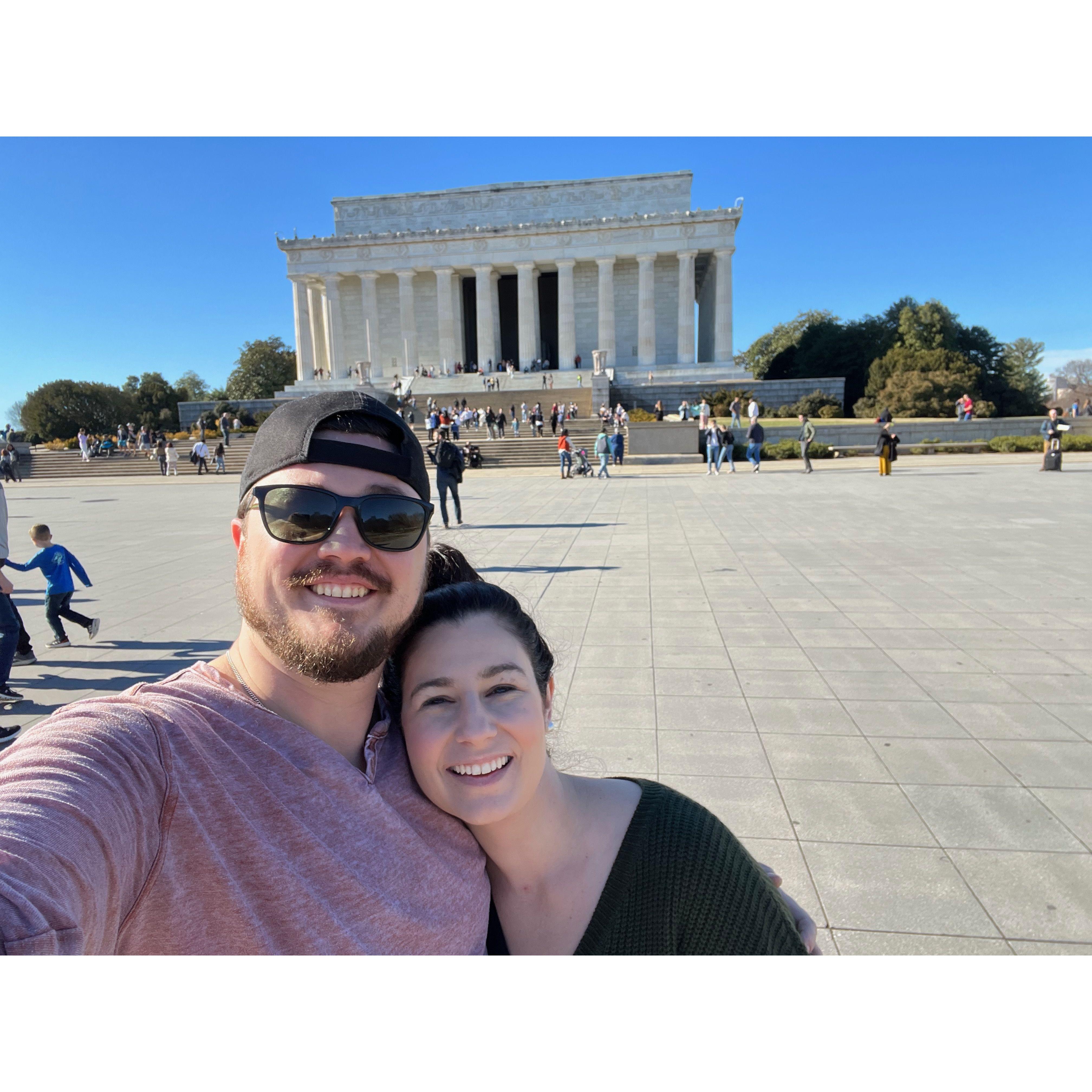 Mark's 33rd birthday in DC!