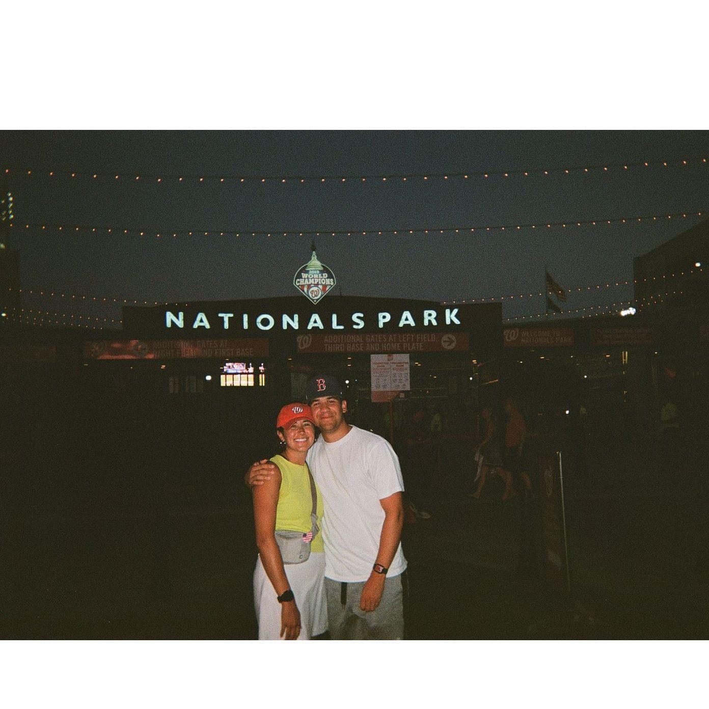 Our 5th baseball game together