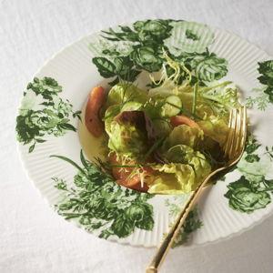 Abi Stoneware, Set of 4, Soup Bowl - Green