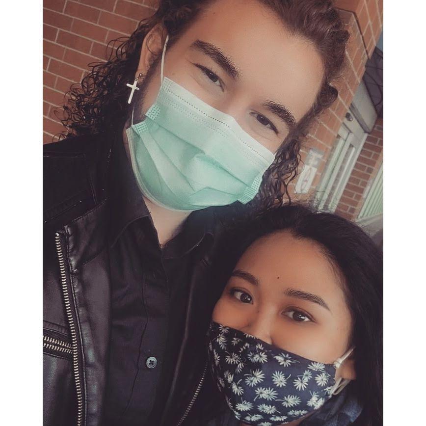 Our first goodbye as he leaves for Germany.