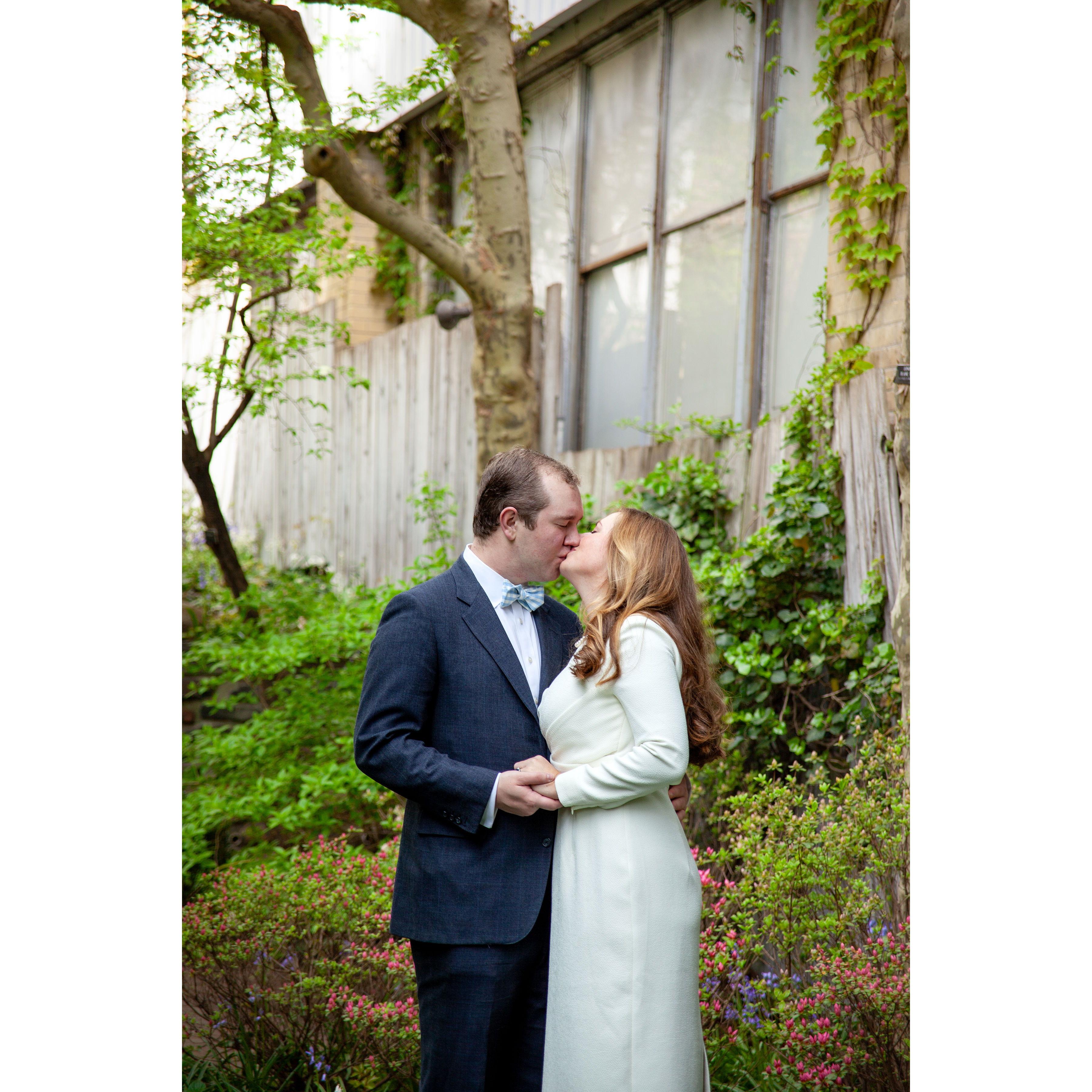 Our engagement shoot in our new Sutton Place neighborhood