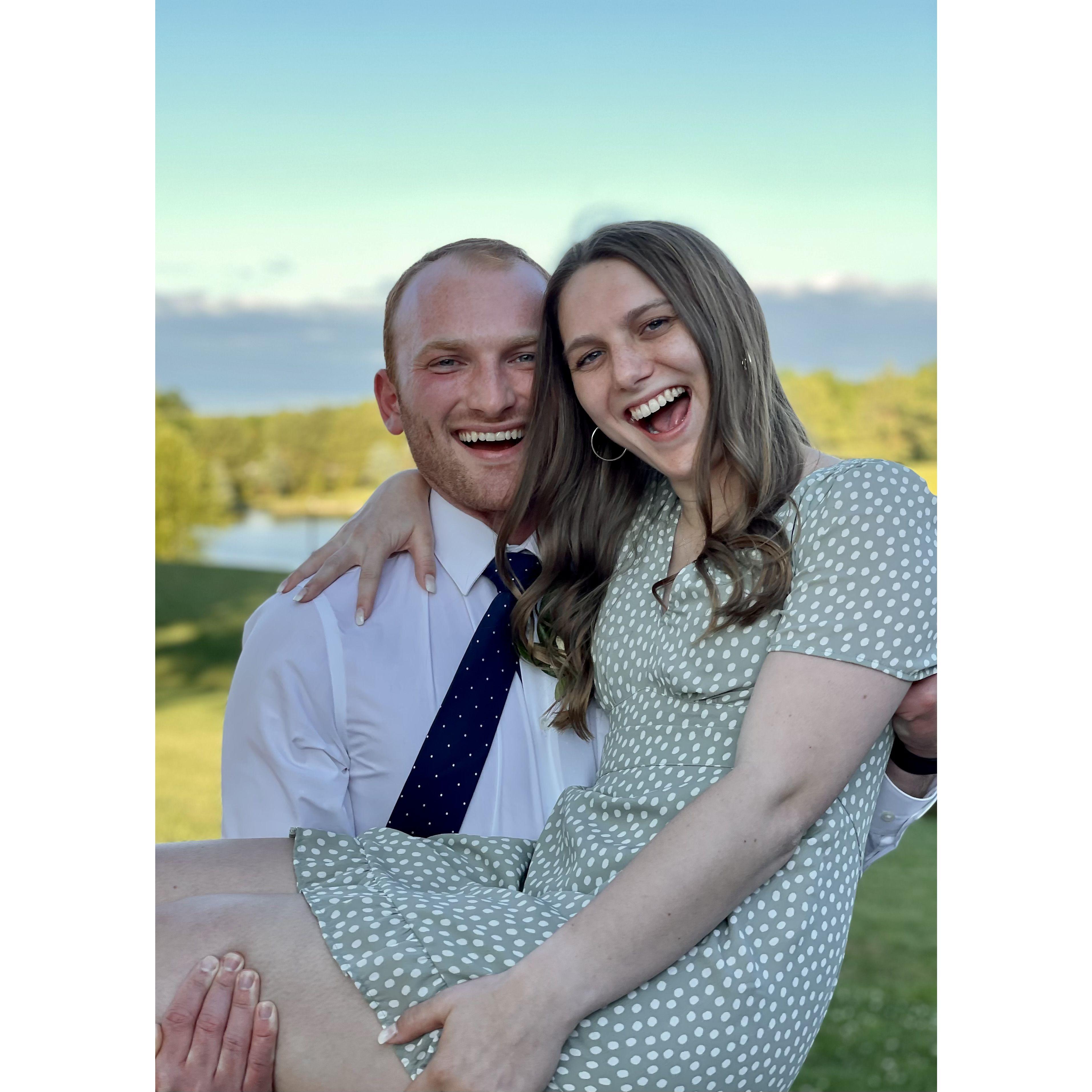 May 30th, 2021 - Celebrating our dear friends' wedding!