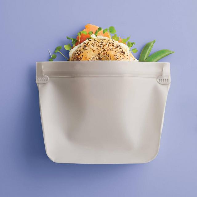 2pk PEVA Reusable Sandwich Bag Sandstorm - Room Essentials™