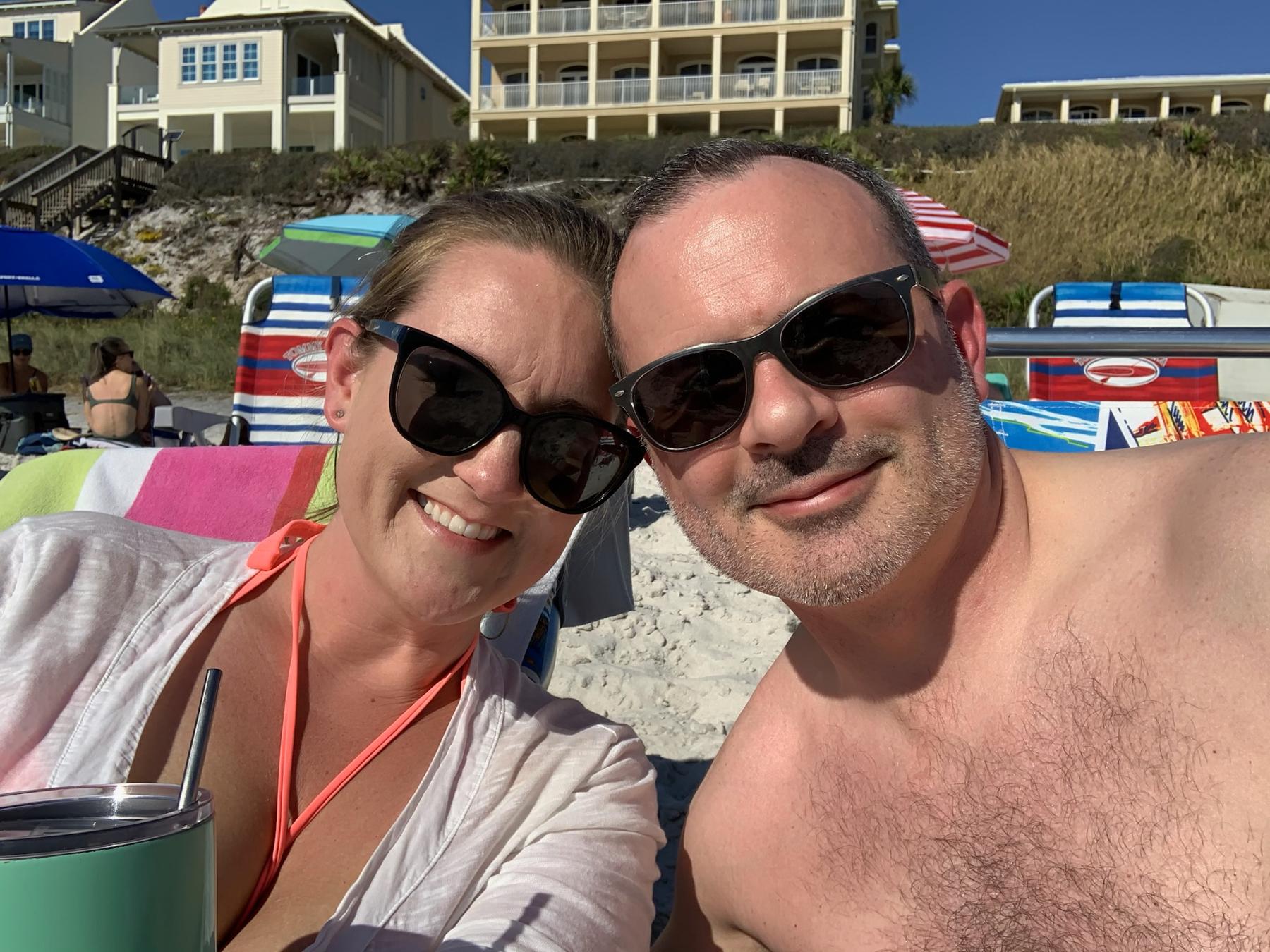Less than a month after meeting each other we were off to Rosemary Beach to celebrate Rich’s birthday