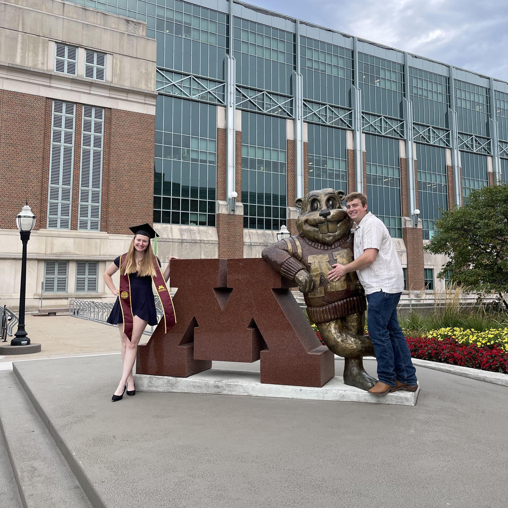 Nicole's Graduation from UMN MLS Program