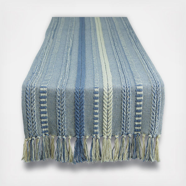 DII Braided Stripe Table Runner - Thumbnail 2