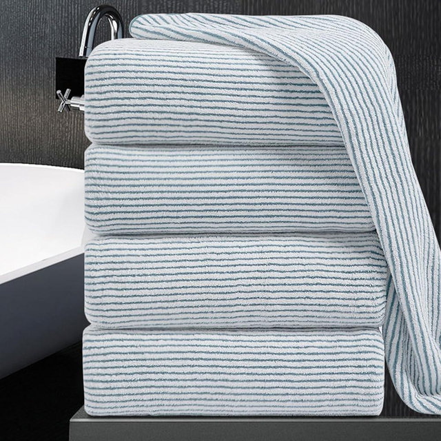 4 Piece Bath Towel Set 35"x70"Oversized Bath Towel for Bathroom Ultra Soft Fluffy Extra Large Bath Sheet Luxury Premium Bathroom Towel Highly Absorbent Quick Dry Shower Towel for Bathroom Hotel Spa