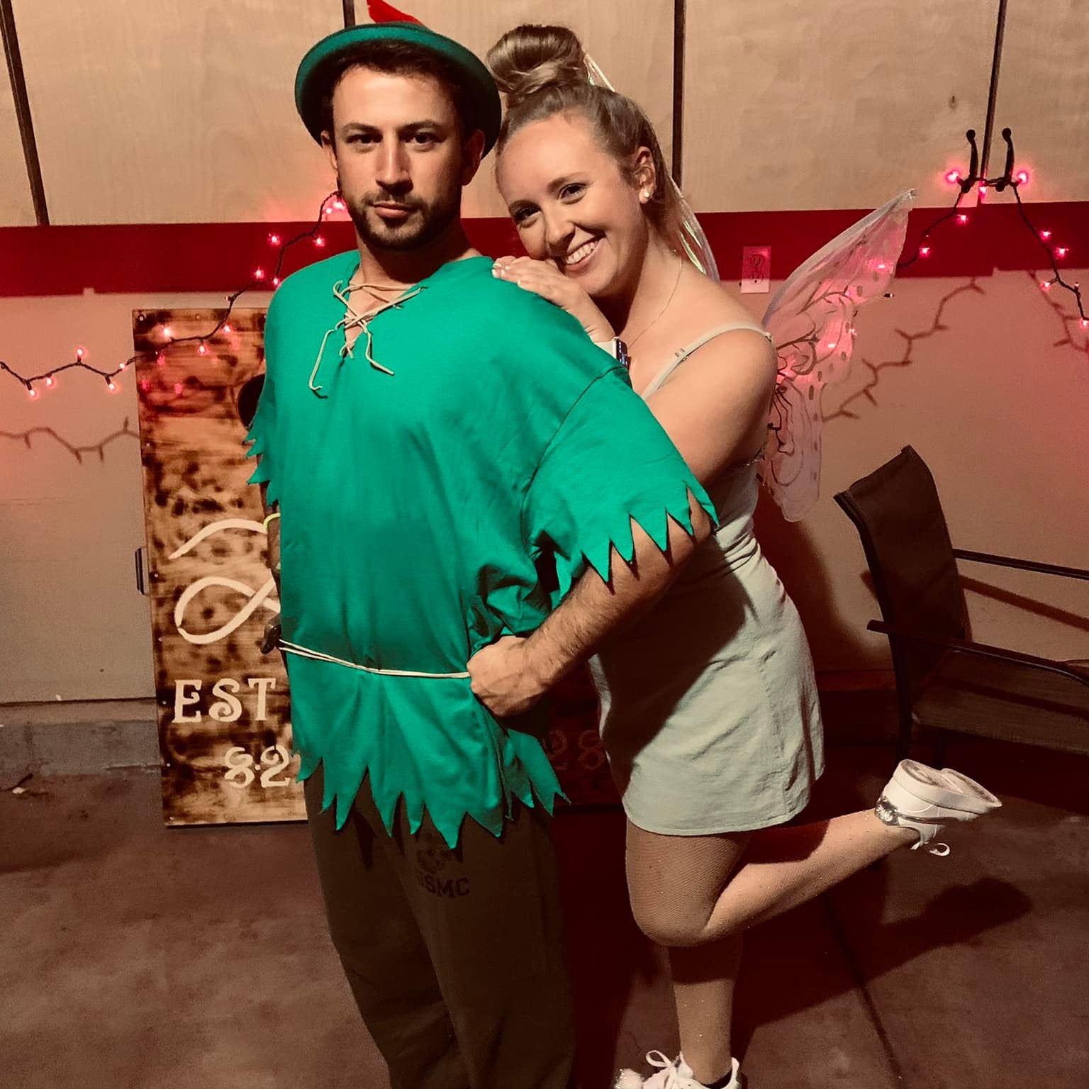 Halloween 2021, Peter Pan and Tinker Bell