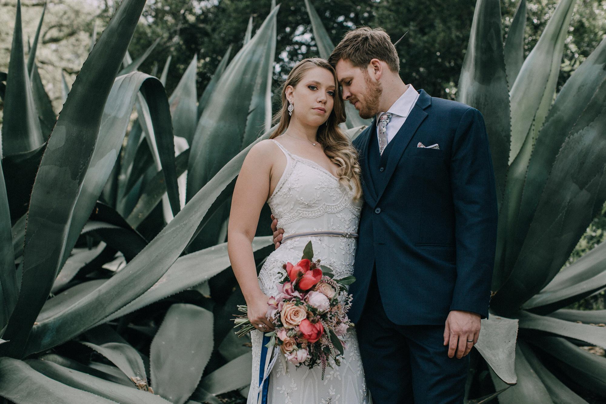 Our Portugal Elopement at the Monserrate Palace chapel ruins Photos by Jenna Mahr