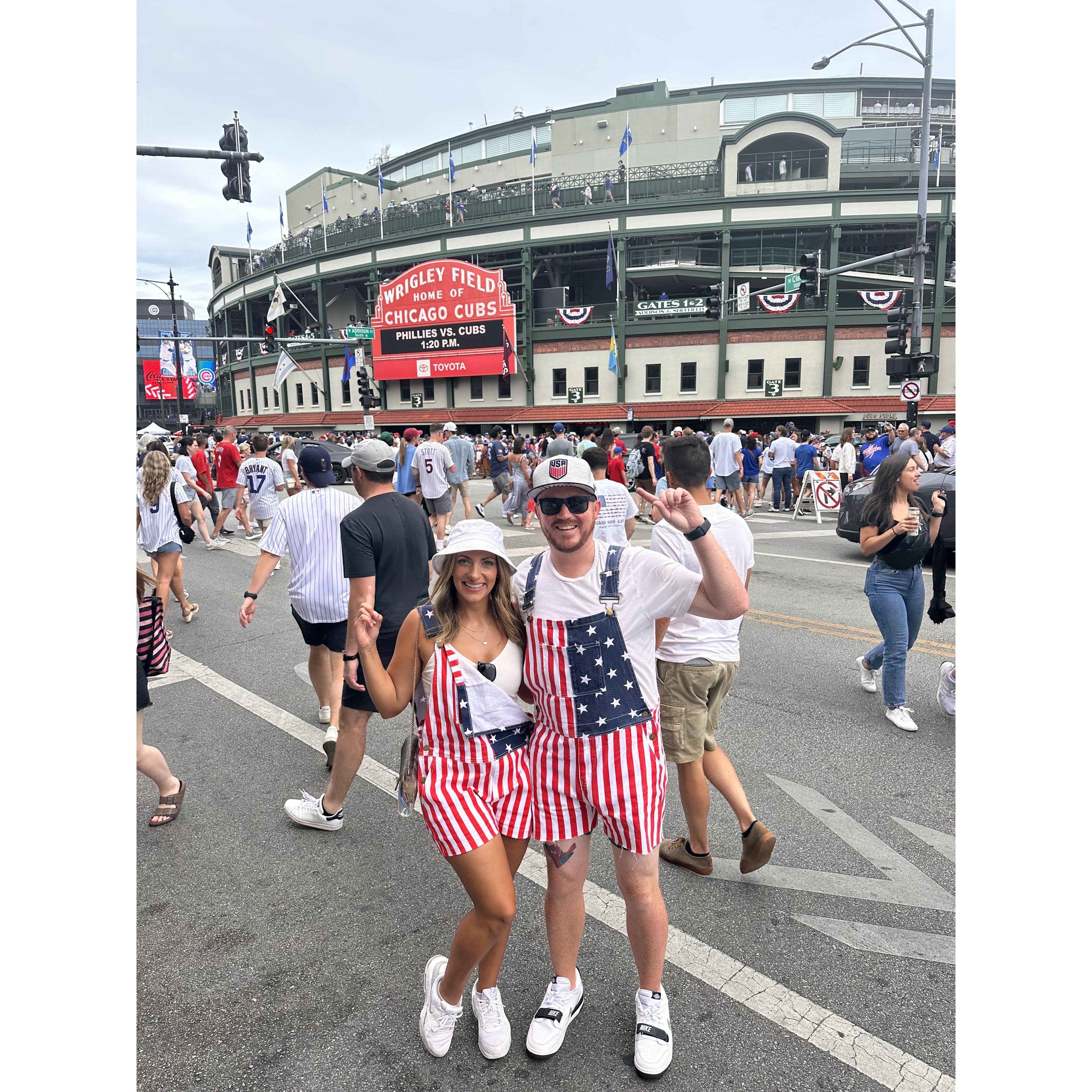 Game at Wrigley Field!