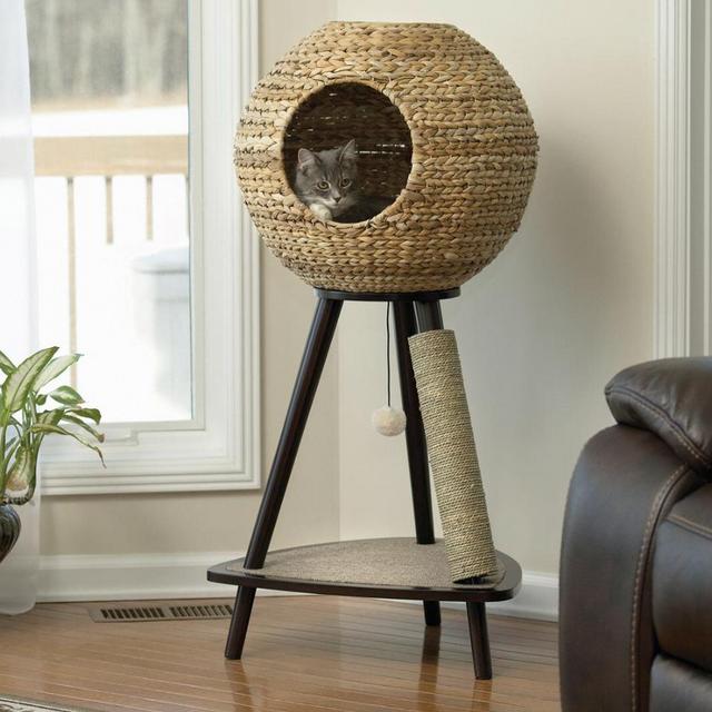 Sauder Natural Sphere Cat Tower