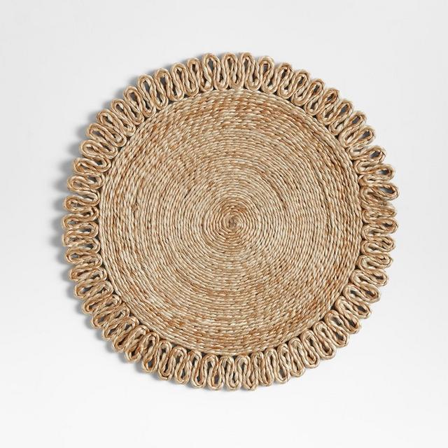 Caliente Round Jute Woven Placemat