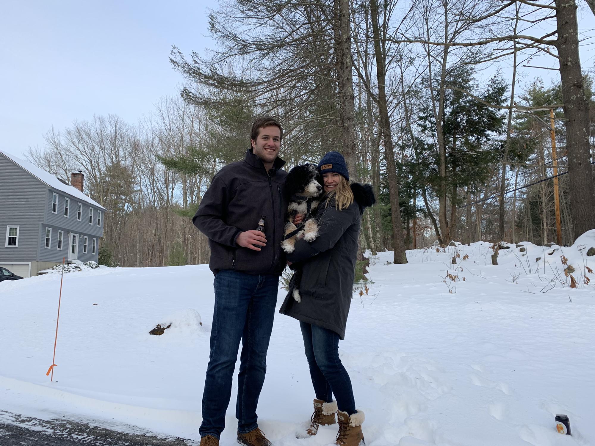 Family photo with Jameson