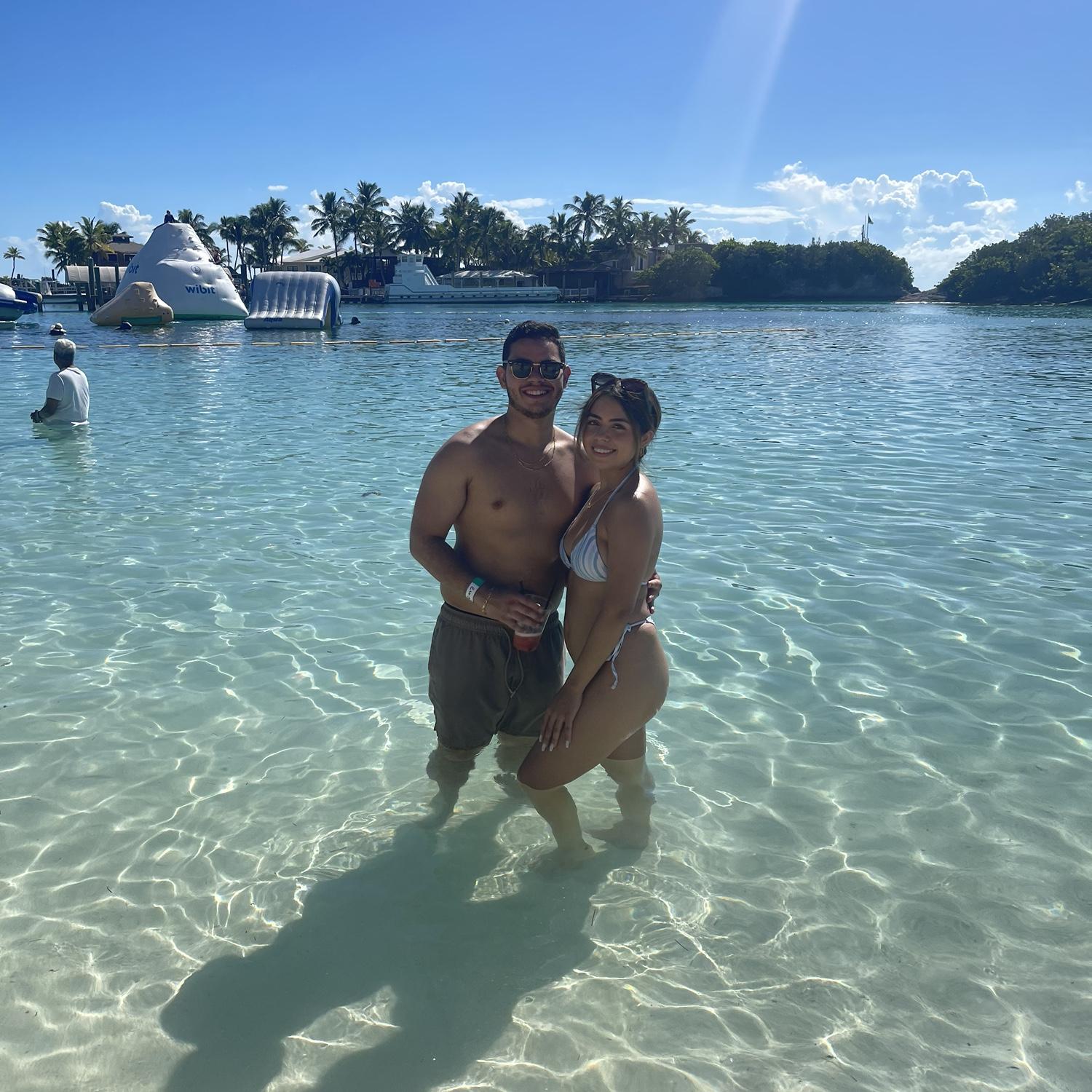In the Bahamas