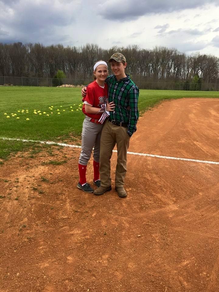 The day Nate asked Julia to be his date for their junior prom!