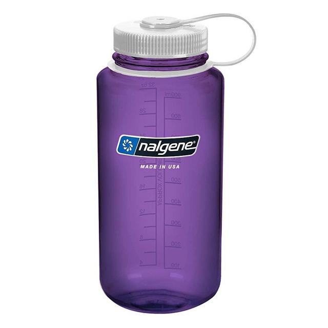 Nalgene Sustain Tritan BPA-Free Water Bottle Made with Material Derived from 50% Plastic Waste, 32 OZ, Wide Mouth