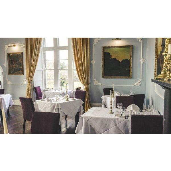 Breakfast is included each morning and will be available here in the morning room or by room service