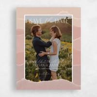 Pink Wedding Save the Date - Lysander Photo
