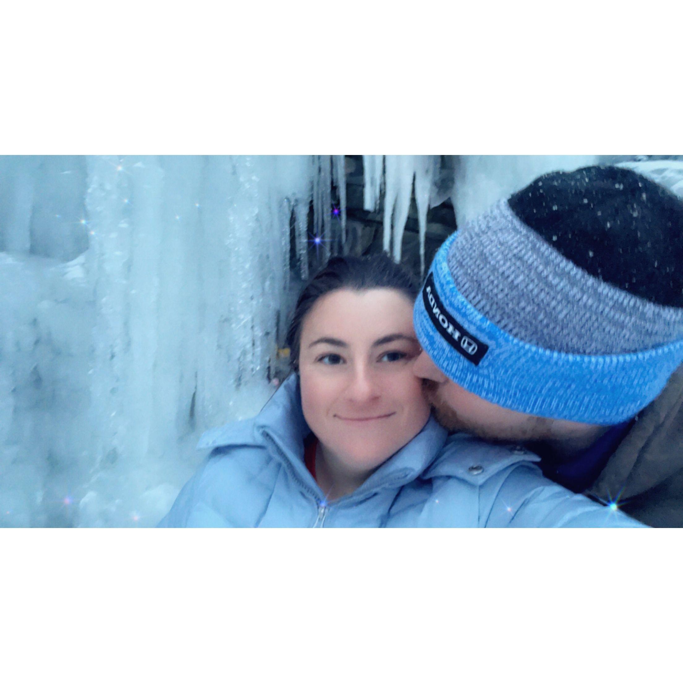 our first Christmas/snow