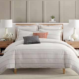 Leo Stripe 3-Piece Duvet Set