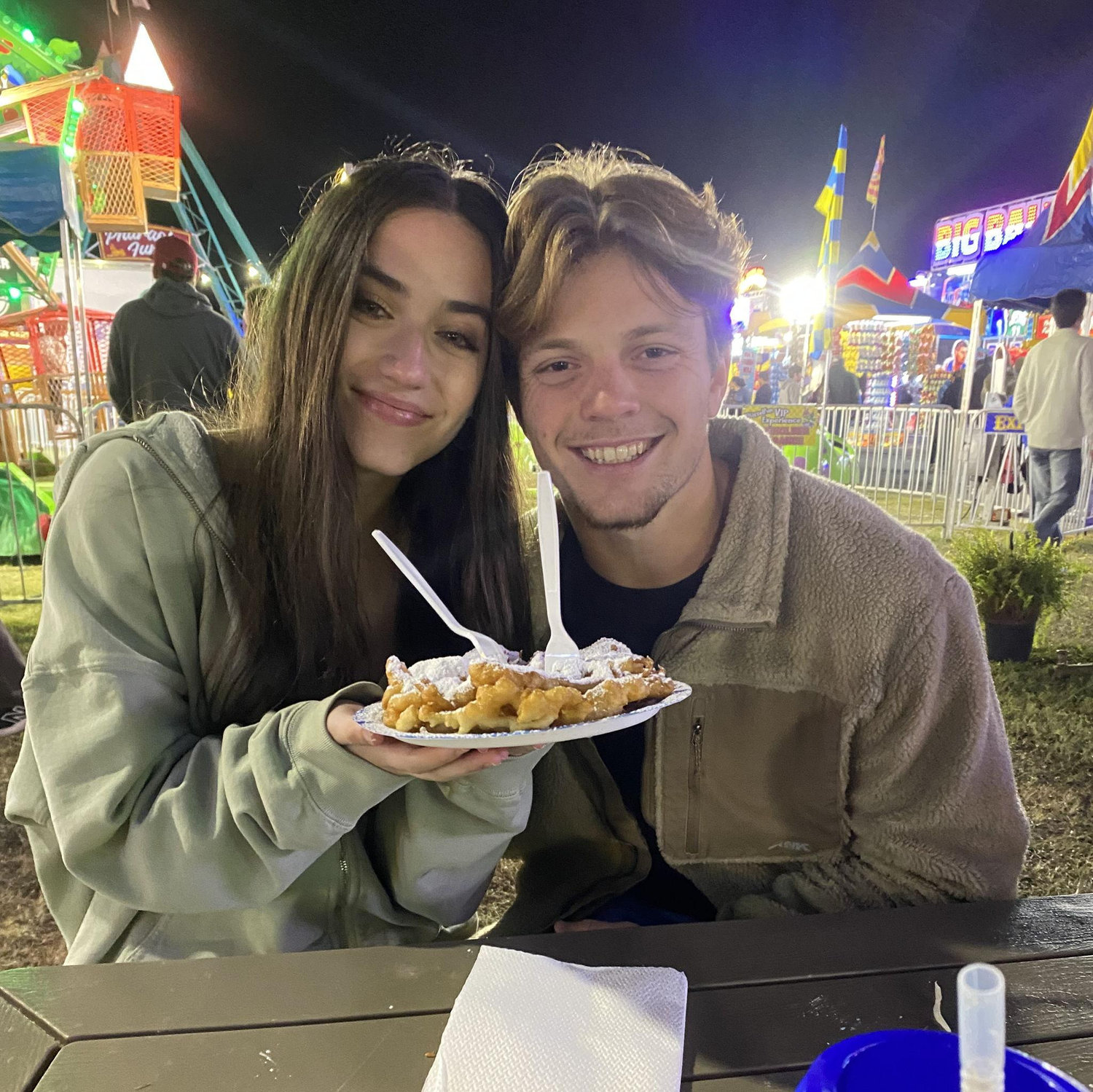 Our first time going to a fair!
