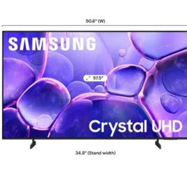 Samsung - 58” Class U8000F Series Crystal UHD 4K Smart Tizen TV (2025)