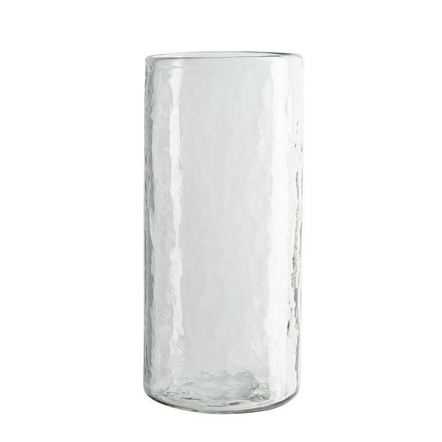 Hammered Tall Drinking Glasses, 18.6 oz., Set of 4 - Clear
