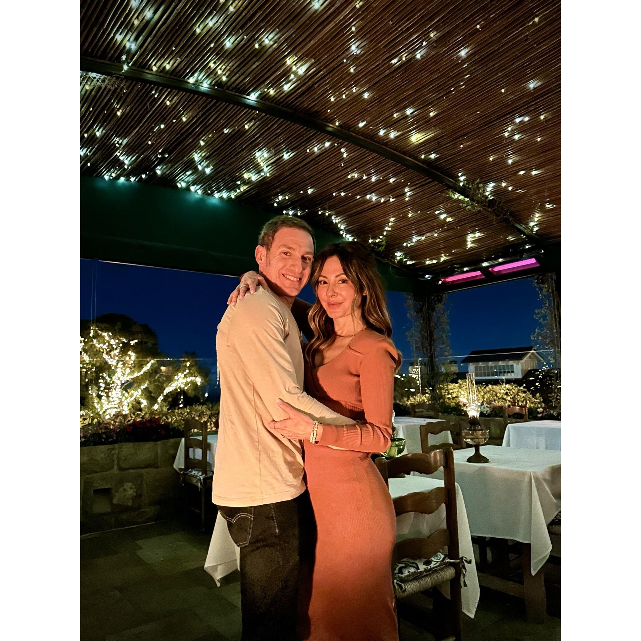 Dreamy night dancing under the stars...